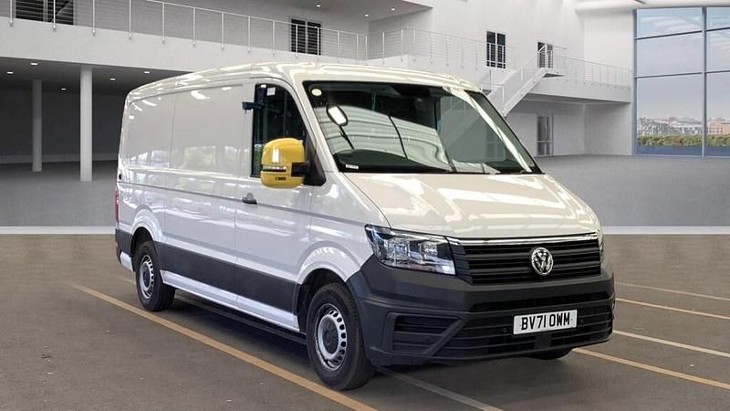White Used 2021 VW Crafter Trendline Van | £23,994 (Expensive) - Image 1/2