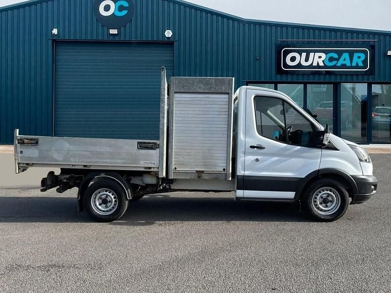 Used Ford Transit 130 HP (95 kW) 2018 White Cabriolet