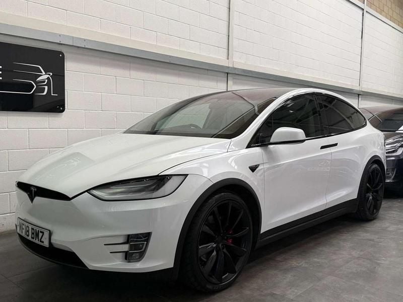 Used Tesla Model X Performance 448 kW (610 HP) 2018 White SUV