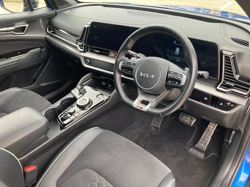 Begagnad Kia Sportage GT-Line 2023 Blå SUV