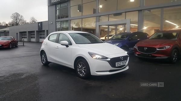 Used Mazda 2 2023 White Hatchback