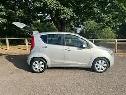 Used Vauxhall Agila Club 85 HP (62 kW) 2008 Silver MPV