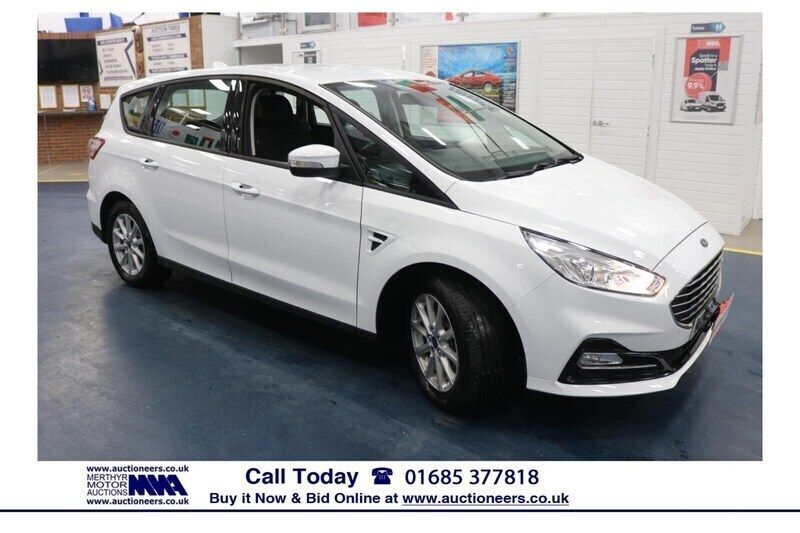 White Used 2020 Ford S-MAX Zetec MPV | £17,118 (Super price) - Image 1/4