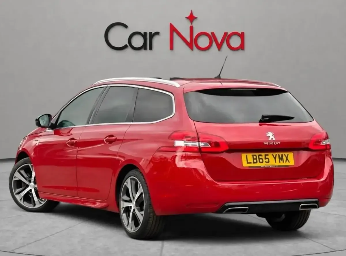 Used Peugeot 308 SW Allure 130 HP (95 kW) 2016 Red Estate