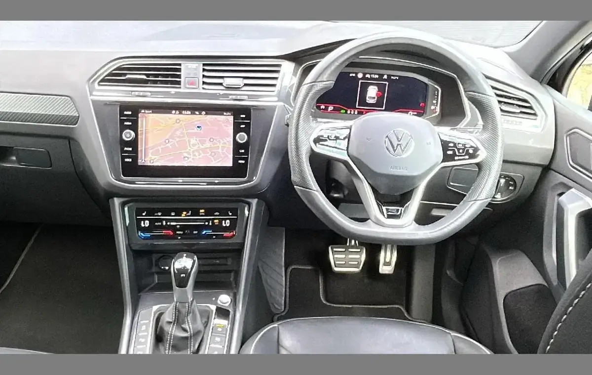 Used VW Tiguan R-line Edition 147 HP (108 kW) 2024 Black SUV