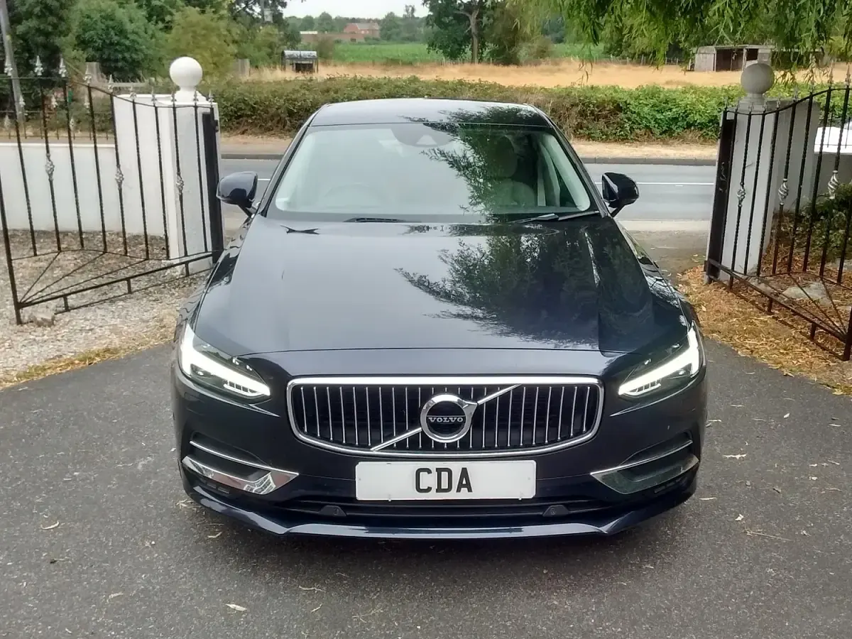 Used Volvo S90 Inscription 2016 Blue Sedan