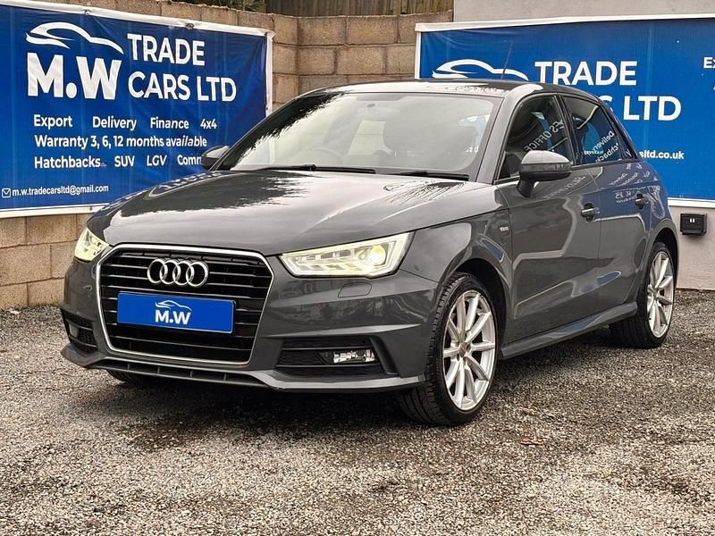 Used Audi A1 Sportback S-Line 125 HP (91 kW) 2018 Grey Hatchback