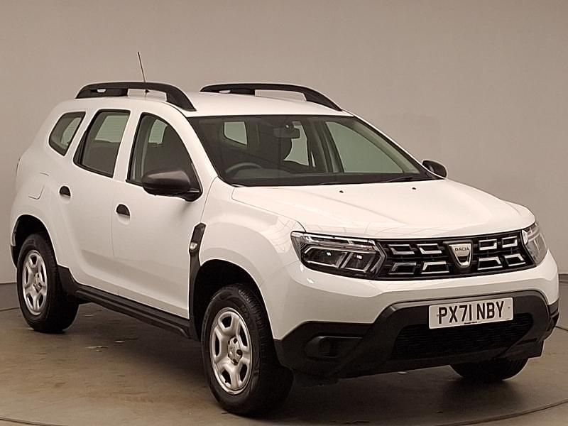 White Used 2021 Dacia Duster Essentiel SUV | £10,998 (A bit pricey) - Image 1/4