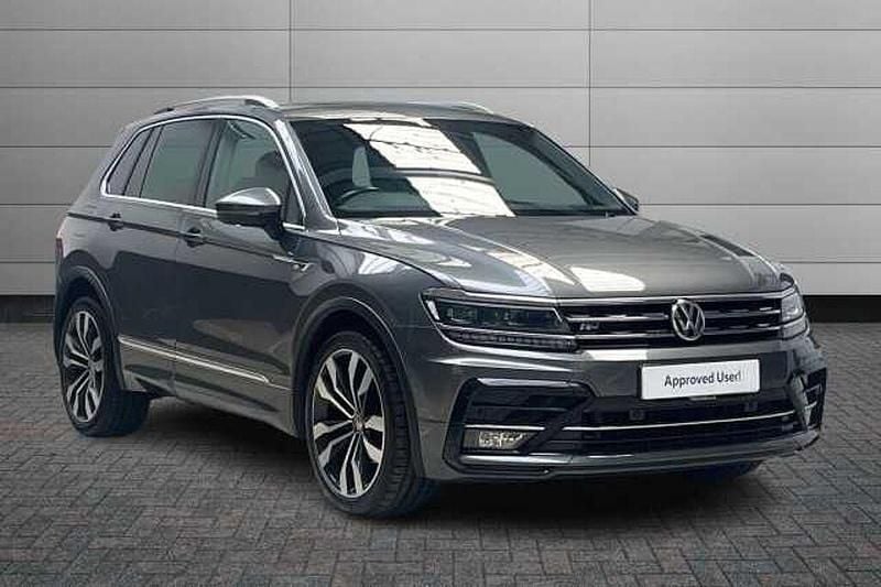 Grey Used 2018 VW Tiguan R-line SUV | £20,990 (Fair price) - Image 1/4
