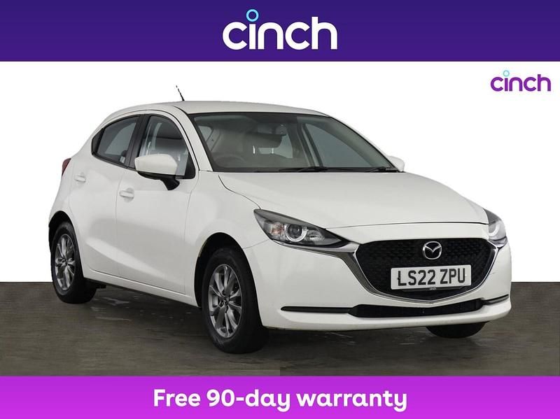 White Used 2022 Mazda 2 Hatchback | £12,149 (Good price) - Image 1/3