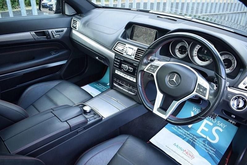 Used Mercedes E400 AMG line 333 HP (244 kW) 2014 Black Coupe