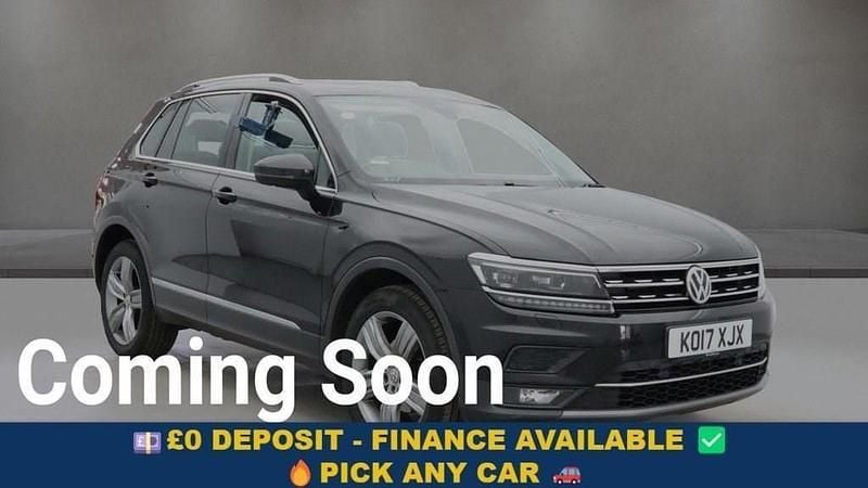 Black Used 2017 VW Tiguan SEL SUV | £14,599 (Fair price) - Image 1/4