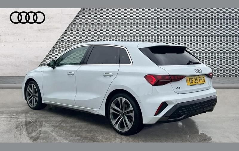 Used Audi A3 S-Line 147 HP (108 kW) 2025 White Hatchback