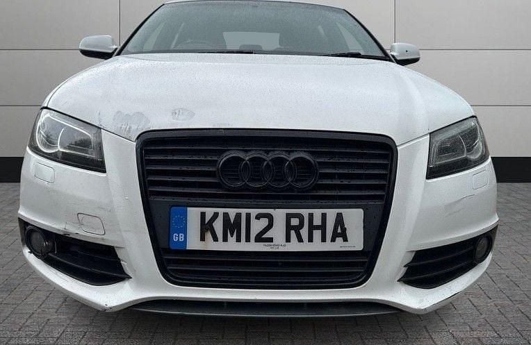 White Used 2012 Audi A3 Sportback Black Edition Hatchback | £3,495 (Fair price) - Image 1/4