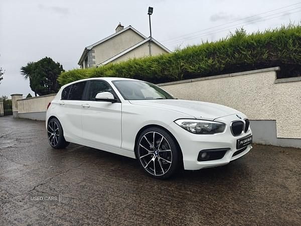 White Used 2016 BMW 116 Efficient Dynamics Hatchback | £8,995 (A bit pricey) - Image 1/4
