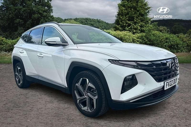 White Used 2022 Hyundai Tucson Ultimate SUV | £25,264 (Fair price) - Image 1/4