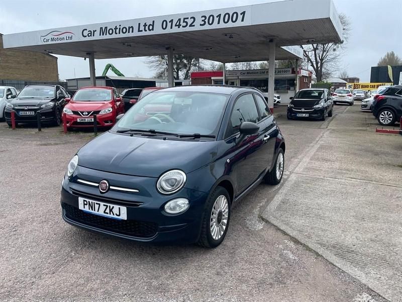Used Fiat 500 Pop 69 HP (50 kW) 2017 Blue Hatchback