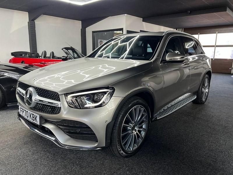 Used Mercedes GLC220 AMG line 2020 Silver SUV