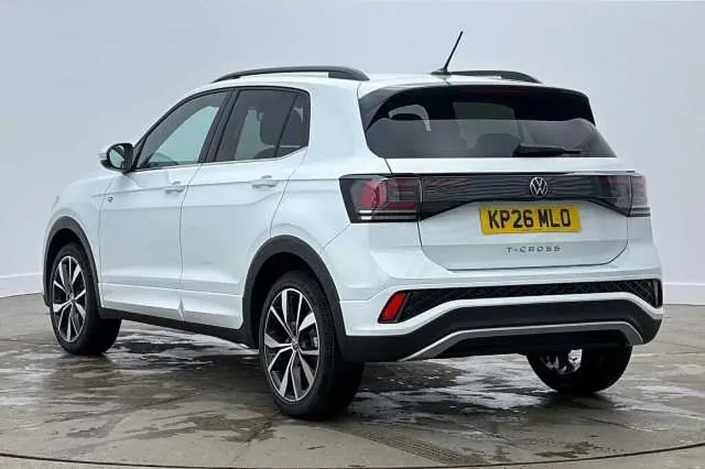 Ny VW T-Cross R-line 115 HK (84 kW) 2026 Vit SUV