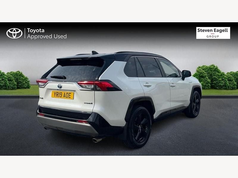 Used Toyota RAV4 2019 White/black SUV