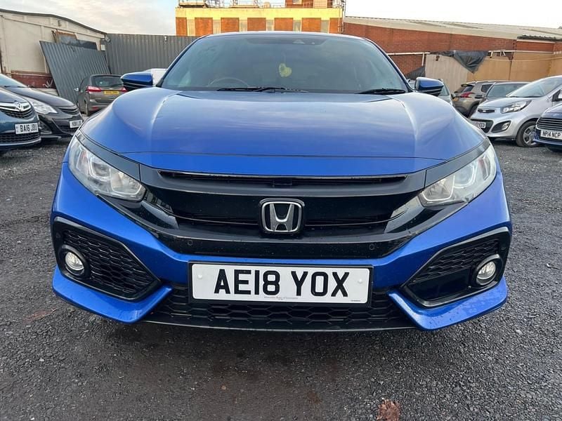 Blue Used 2018 Honda Civic SR Hatchback | £7,450 (Super price) - Image 1/4