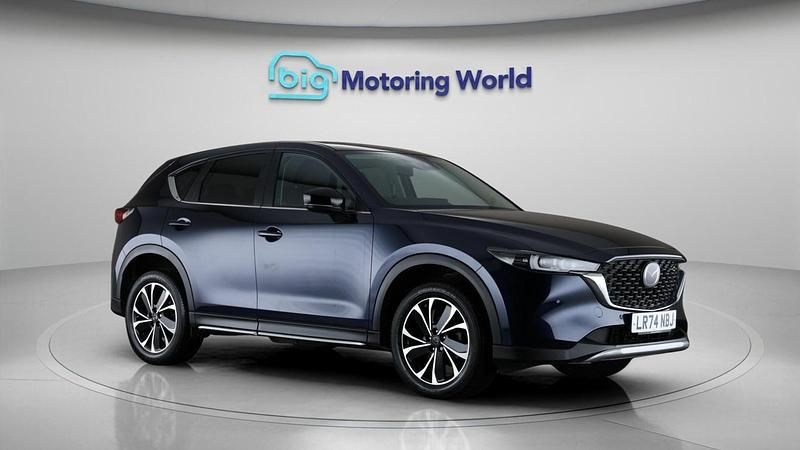 Blue Used 2024 Mazda CX-5 Newground SUV | £20,200 (Super price) - Image 1/4