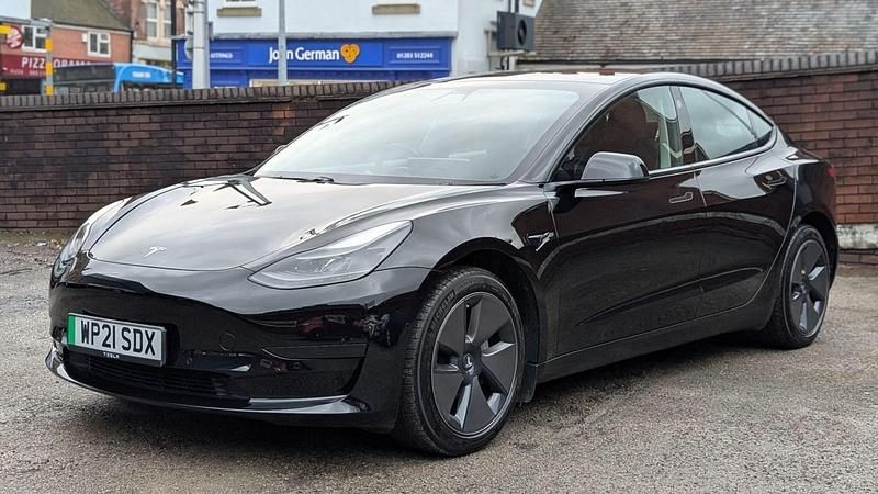 Used Tesla Model 3 Standard Range 52 kW (72 HP) 2021 Black Sedan