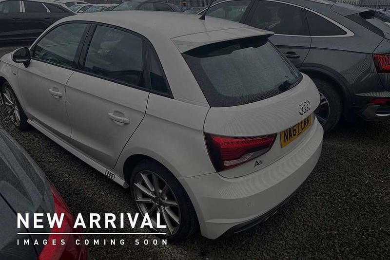 Used Audi A1 S-Line 123 HP (90 kW) 2017 White Hatchback