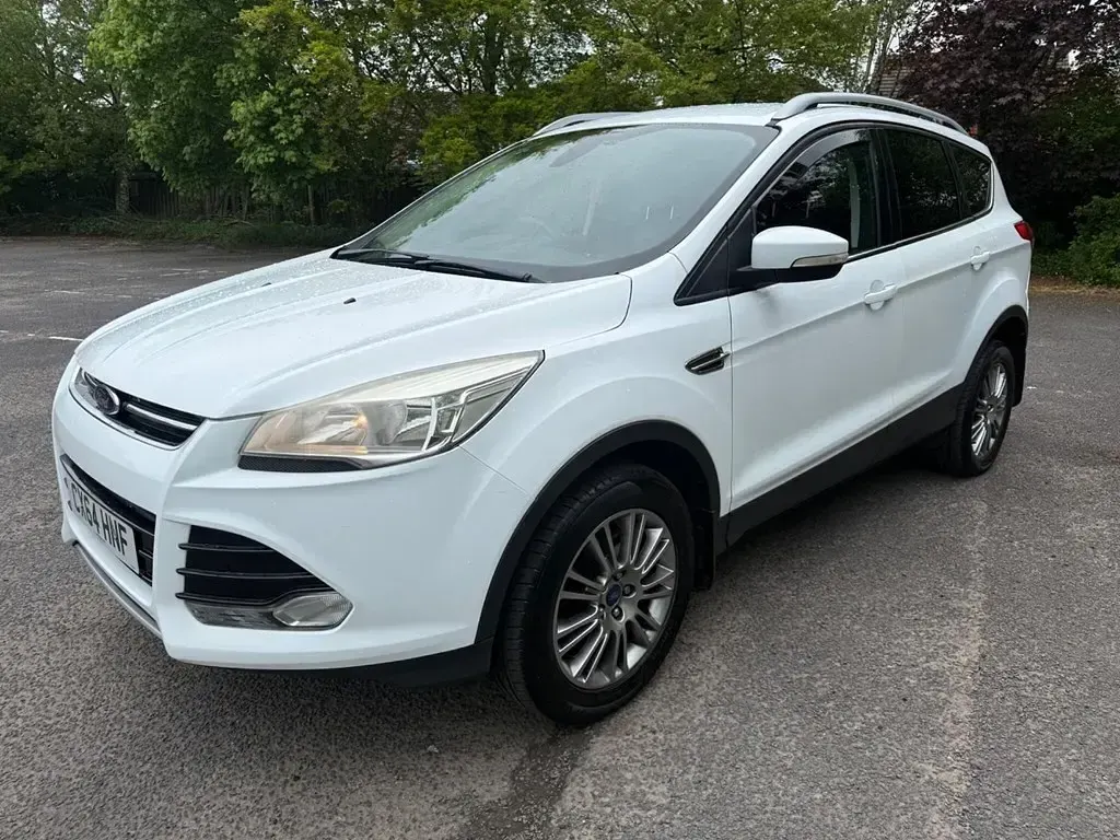 Second-hand Ford Kuga Titanium 163 CP (119 kW) 2014 Alb SUV