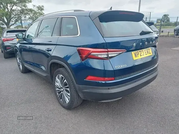 Used Skoda Kodiaq SE L Executive 150 HP (110 kW) 2023 Blue SUV