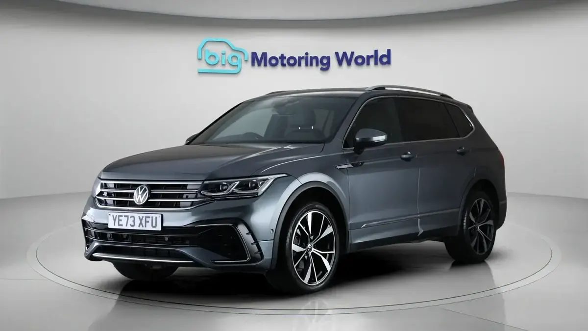 Used VW Tiguan Allspace R-line 150 HP (110 kW) 2023 Grey SUV
