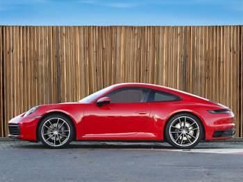 Used Porsche 992 385 HP (283 kW) 2023 Red Coupe