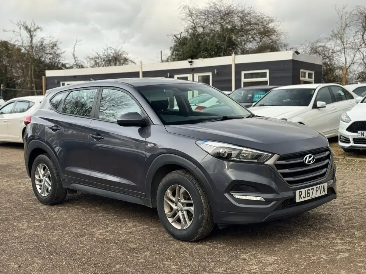 Używany Hyundai Tucson 116 KM (85 kW) 2018 Szary SUV