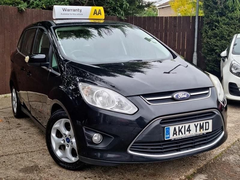 Black Used 2014 Ford Grand C-Max Zetec MPV | £3,495 (Fair price) - Image 1/4