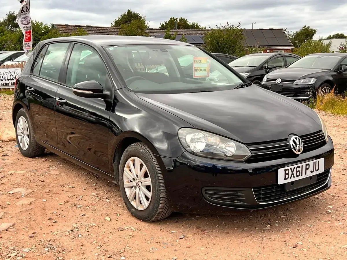 Used VW Golf VII S 2012 Black Hatchback