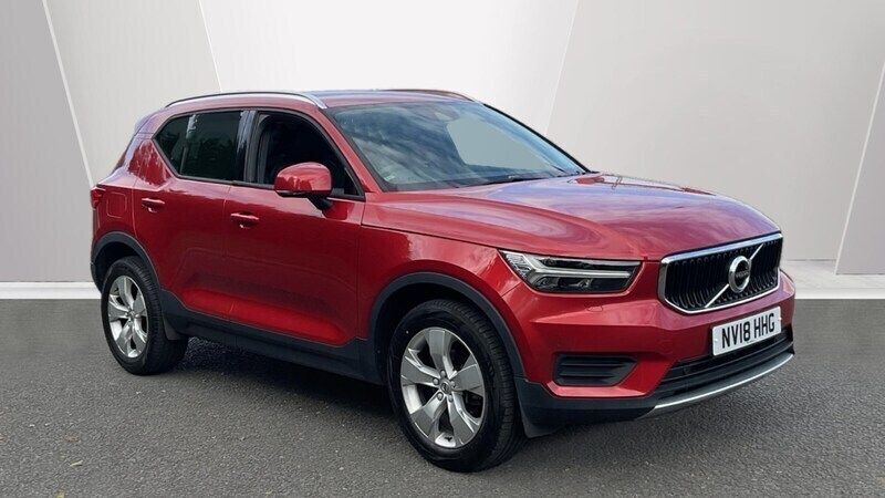Red Used 2018 Volvo XC40 Momentum SUV | £18,495 (Fair price) - Image 1/4