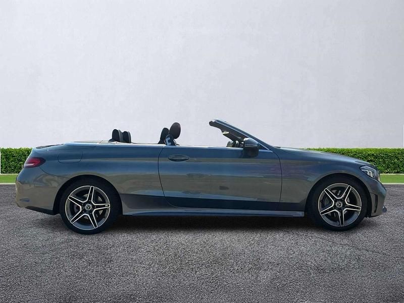 Used Mercedes C220 AMG line 2022 Grey Cabriolet