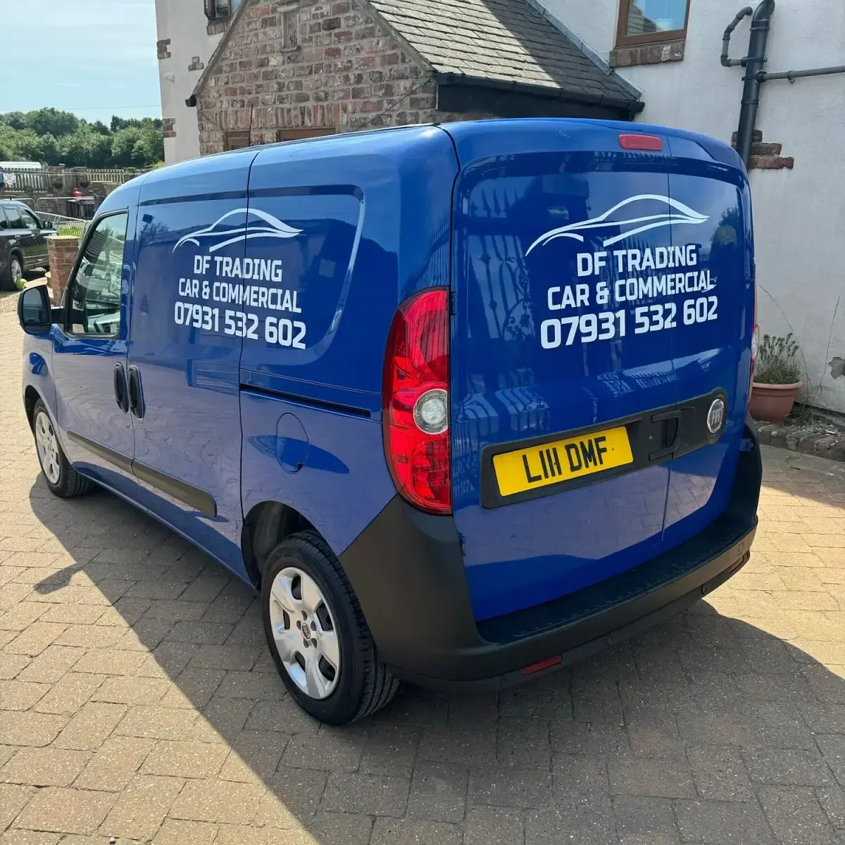 Used Fiat Doblò 85 HP (62 kW) 2010 Blue MPV
