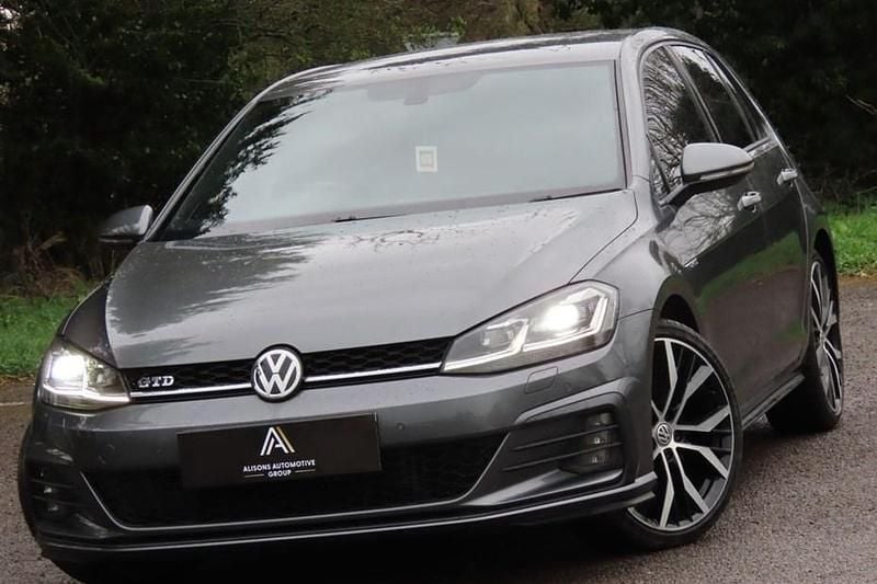 Used VW Golf VII GTD 184 HP (135 kW) 2017 Grey Hatchback