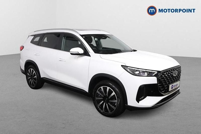 New Chery Tiggo 8 2025 White SUV