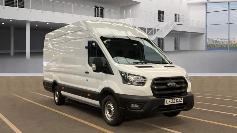 Used Ford Transit 130 HP (95 kW) 2023 White Van