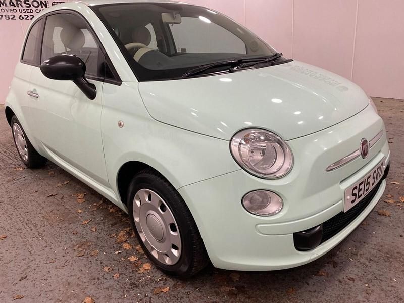Used Fiat 500 Pop 69 HP (50 kW) 2015 Green Hatchback