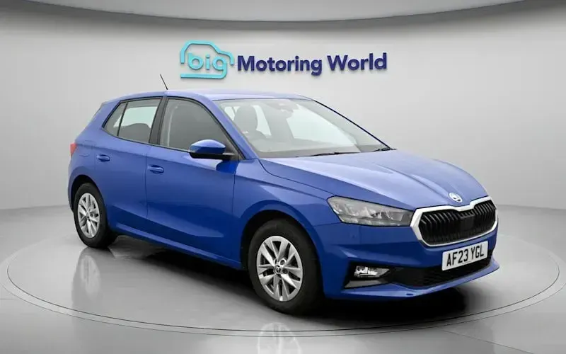 Used Skoda Fabia Comfort 110 HP (80 kW) 2023 Blue Hatchback