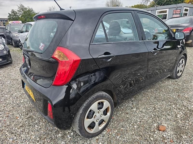 Used Kia Picanto 65 HP (47 kW) 2015 Black Hatchback