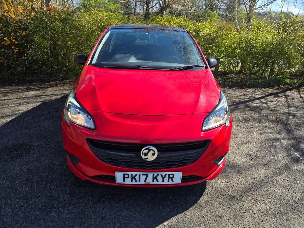 Second-hand Vauxhall Corsa Edition 75 CP (55 kW) 2017 Roșu Hatchback