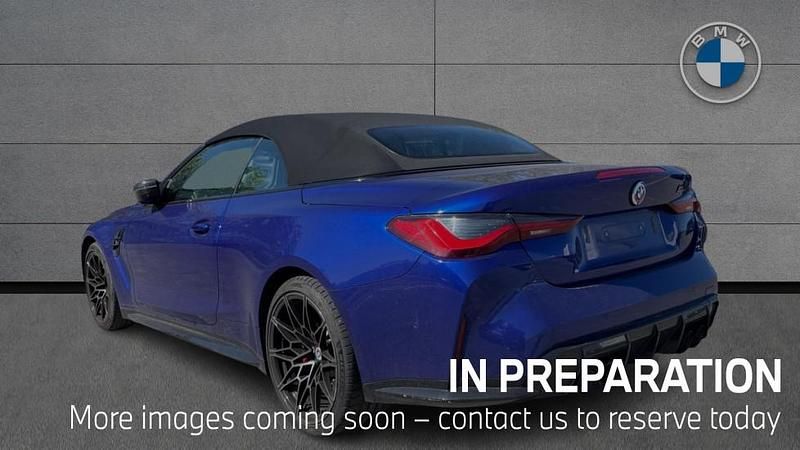 Used BMW M4 Competition Edition 503 HP (369 kW) 2023 Blue Cabriolet