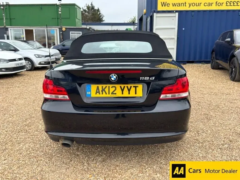 Usado BMW 118 Cabriolet Exclusive 2012 Preto Cabrios