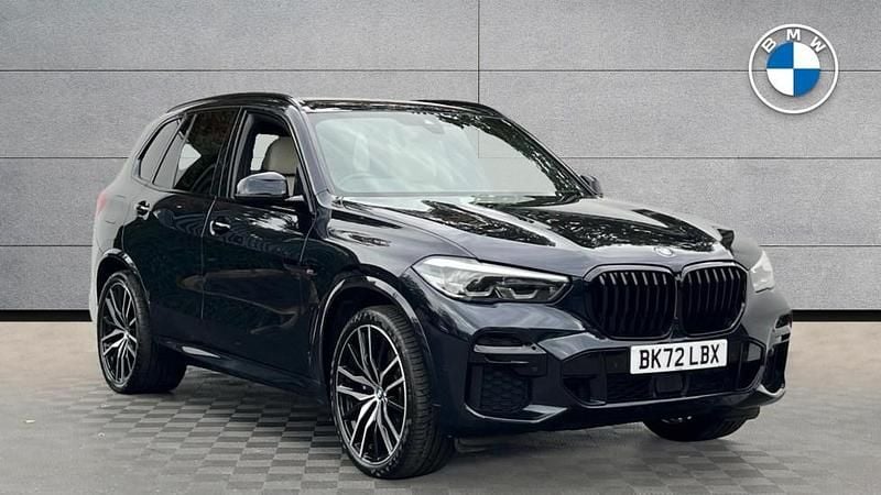 Black Used 2022 BMW X5 M Sport SUV | £48,895 (A bit pricey) - Image 1/4