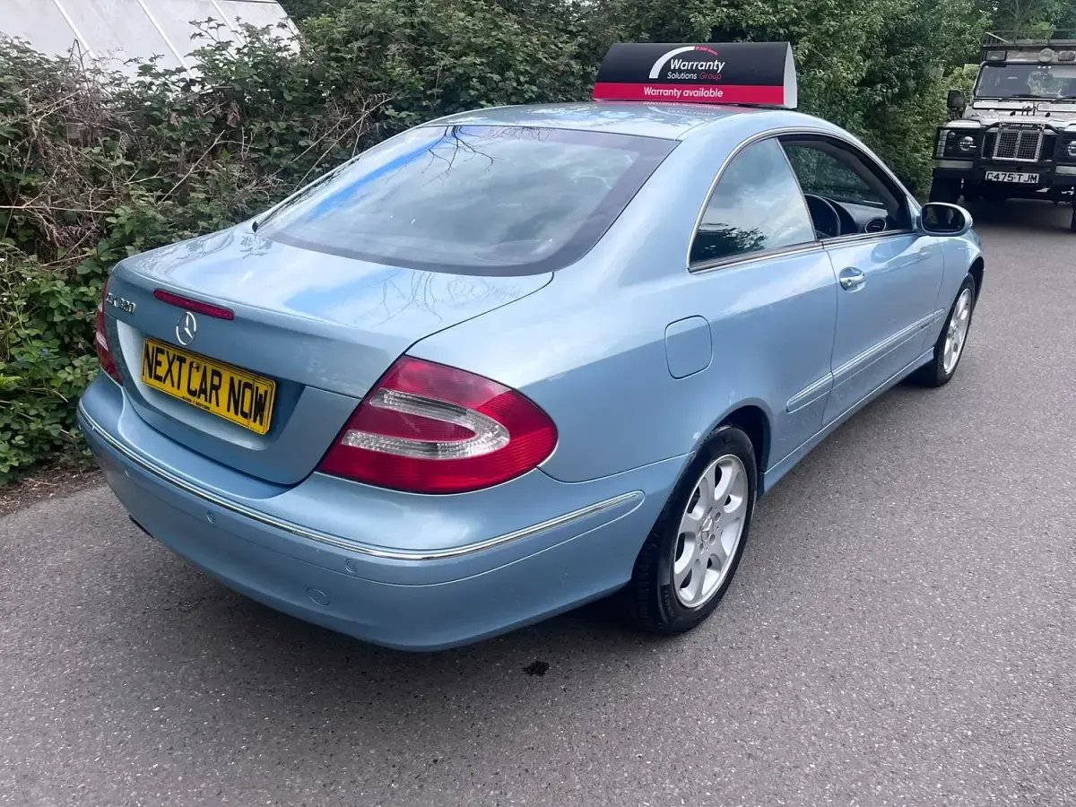 Used Mercedes CLK320 Elegance 2002 Blue Coupe