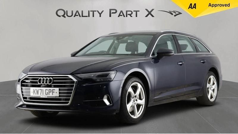 Used Audi A6 Sport 286 HP (210 kW) 2021 Blue Estate